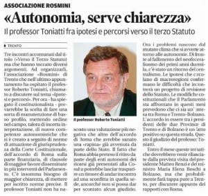Il Trentino-03022015-Prof.Toniatti-su-accordo-Stato-Provincia
