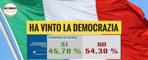 Scopri di più sull'articolo Italiani e trentini dicono no a renzi: costituzione e autonomia salve