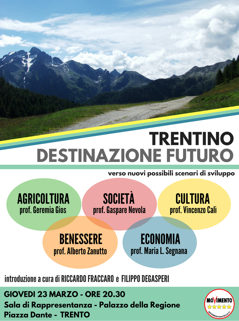 Scopri di più sull'articolo Trentino, destinazione futuro. Cinque professori a confronto per costruire un progetto di lungo periodo