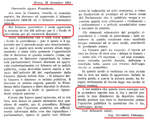 Scopri di più sull'articolo Quando la Camera introdusse i vitalizi nel 1954 il Deputato Trentino Veronesi firmò le dimissioni per protesta: ecco la sua lettera